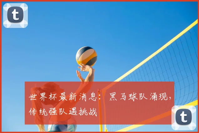 世界杯最新消息：黑马球队涌现，传统强队遇挑战